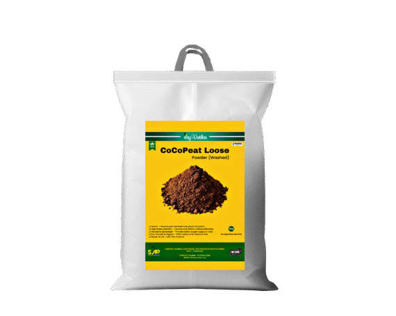 Loose Cocopeat (Washed) 5 kg – Ideal for Seed Germination & Potting Mix